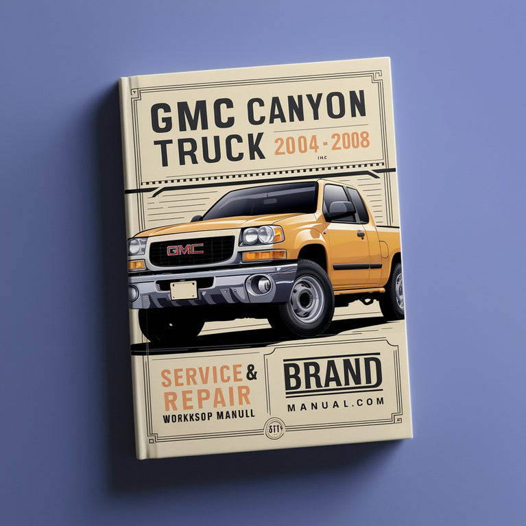 Manual de taller de servicio y reparación de camionetas GMC Canyon 2004-2008