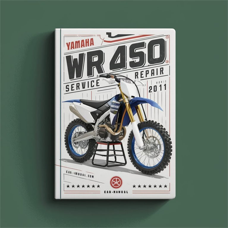 2011 Yamaha WR Models WR450F WR450 Service Repair Workshop Manual PDF