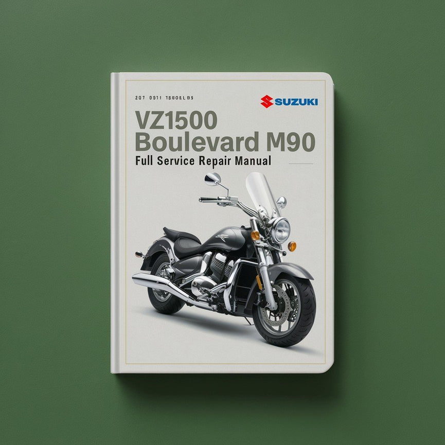 Manual de reparación y servicio completo de Suzuki VZ1500 Boulevard M90 2009-2010