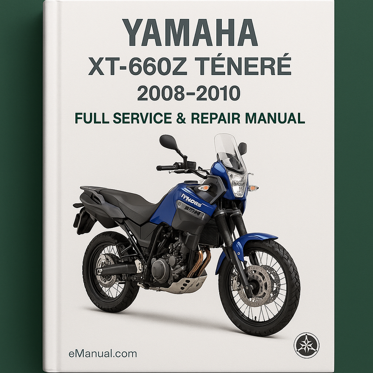 Yamaha Xt-660z Tenere 2008-2010 Full Service Repair Manual