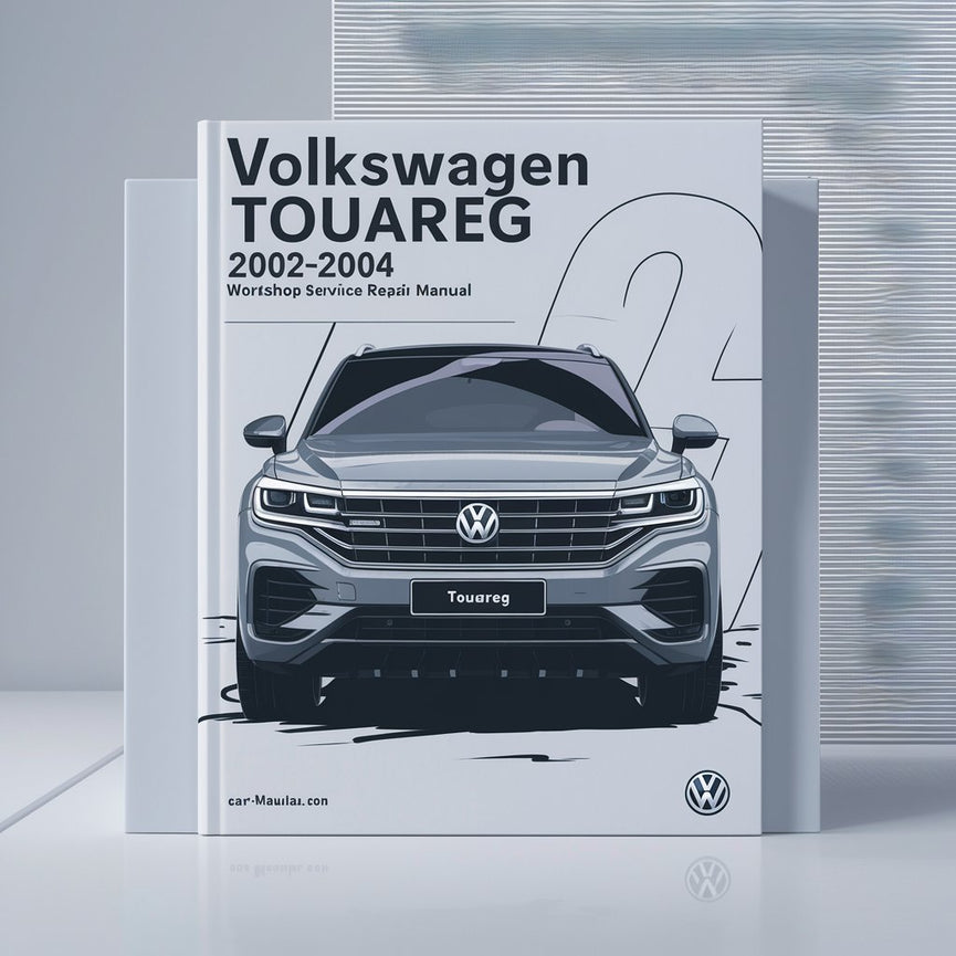 Manual de reparación y servicio del taller Volkswagen Touareg 2002-2004