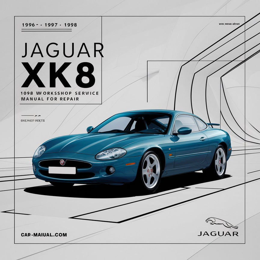 Jaguar XK8 1996 1997 1998 Werkstatthandbuch für Reparaturen