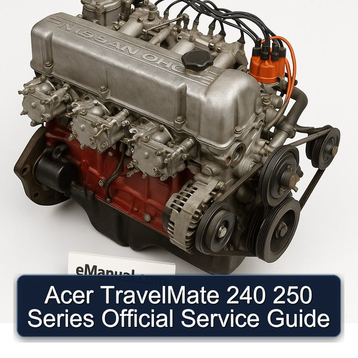 Datsun L Series & Z Acer Travelmate 240 250 Official Service Repair Workshop Manual PDF