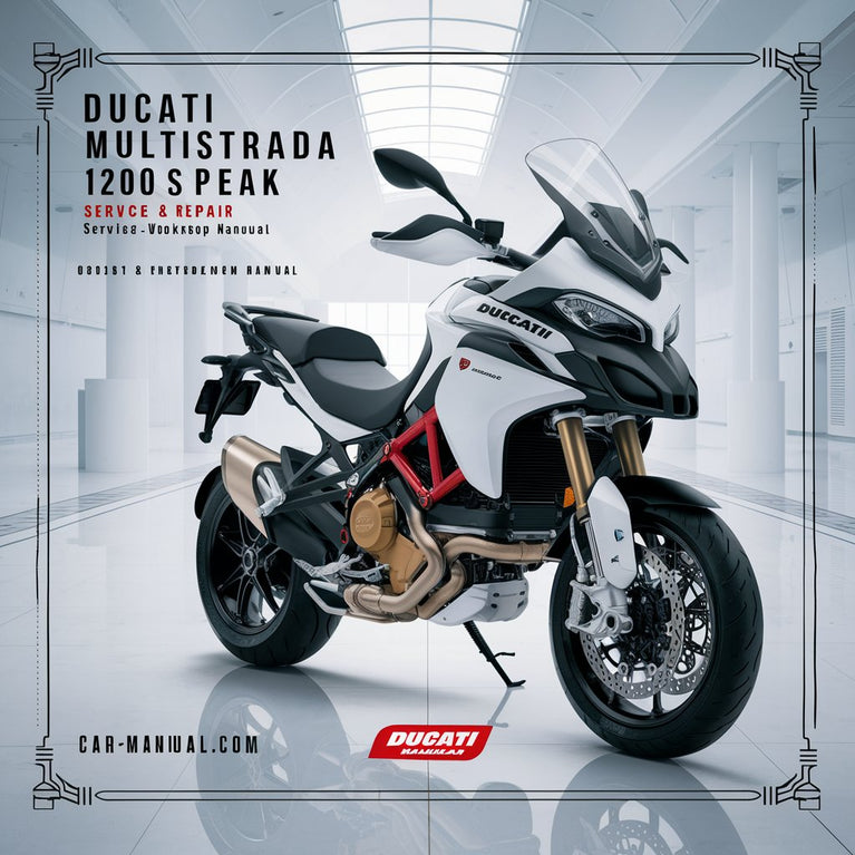 Manual de taller y reparación de Ducati Multistrada 1200 S Pikes Peak 2013-2015