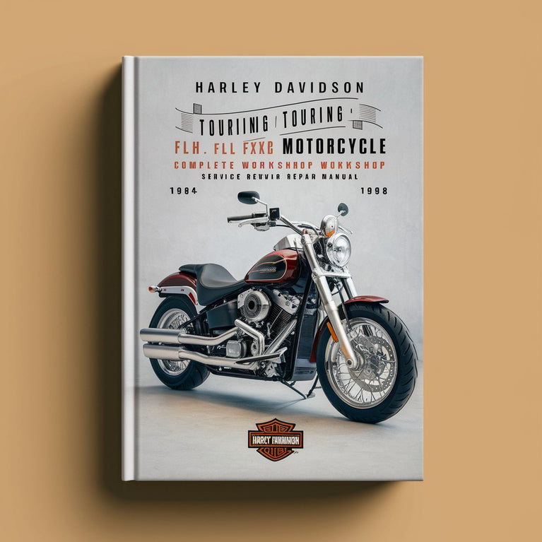 Harley Davidson Touring FLH FLHT FXR FXWG Motorcycle Complete Workshop Service Repair Manual 1984 1985 1986 1987 1988 1989 1990 1991 1992 1993 1994 1995 1996 1997 1998