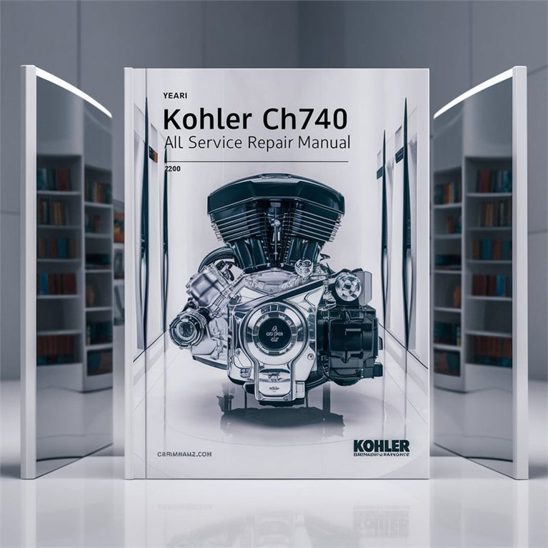 Kohler Command Pro Models CH740 Engine All Service Repair Workshop Manual PDF