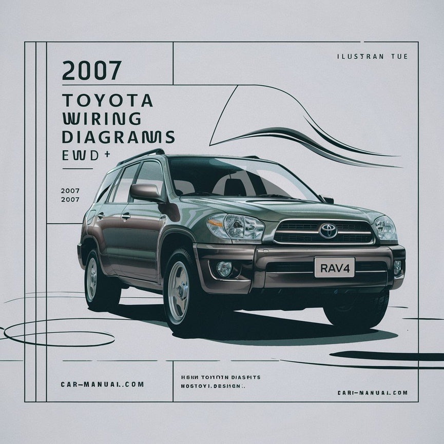 Diagramas de cableado eléctrico EWD del Toyota RAV4 2007