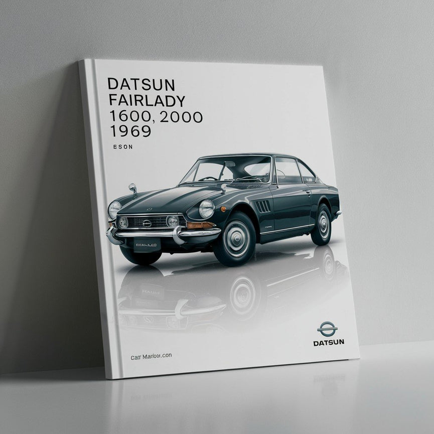 Datsun Fairlady 1600 2000 1969 Factory Service Repair Manual