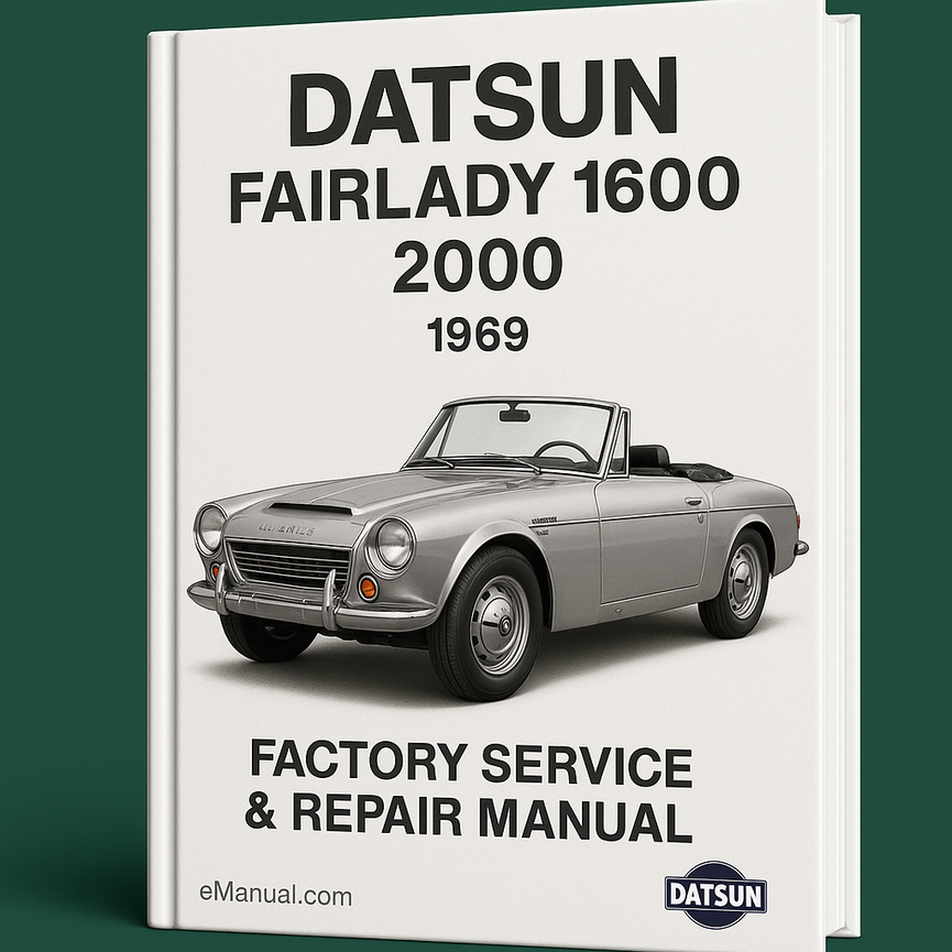Datsun Fairlady 1600 2000 1969 Factory Service Repair Manual