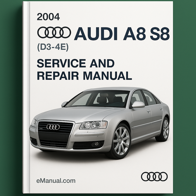 2004 Audi A8 S8 (D3-4E) Service and Repair Manual