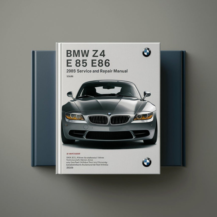 BMW Z4 E85 E86 2003 Service- und Reparaturhandbuch