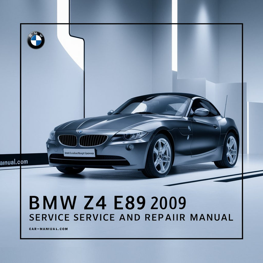 BMW Z4 E89 2009 Service- und Reparaturhandbuch