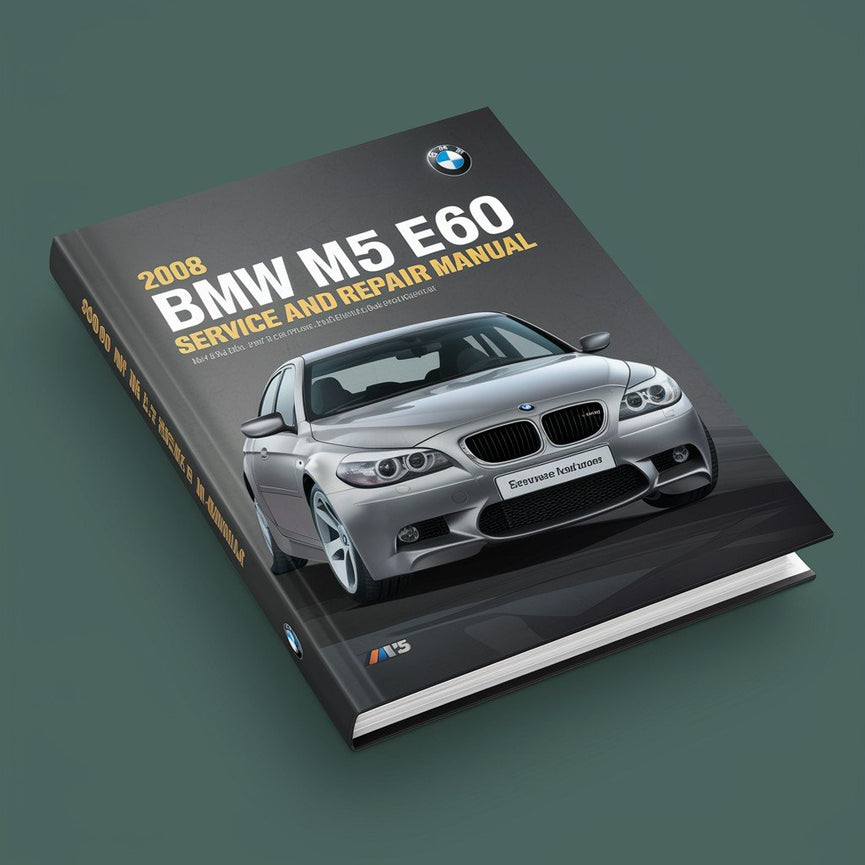 Manual de servicio y reparación del BMW M5 E60 2008