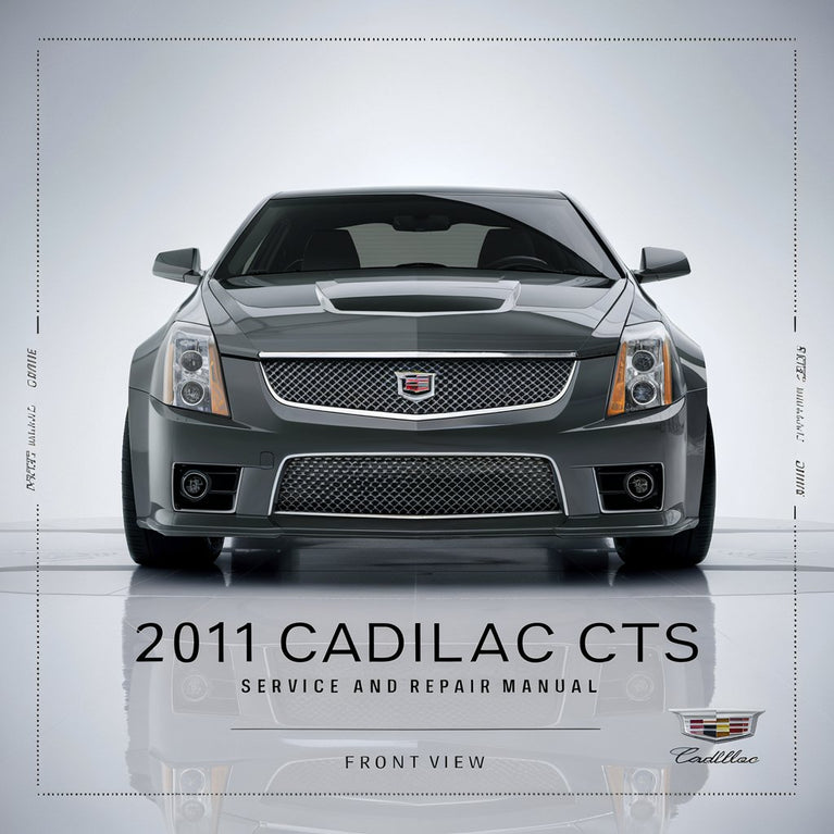 Manual de servicio y reparación del Cadillac CTS 2011