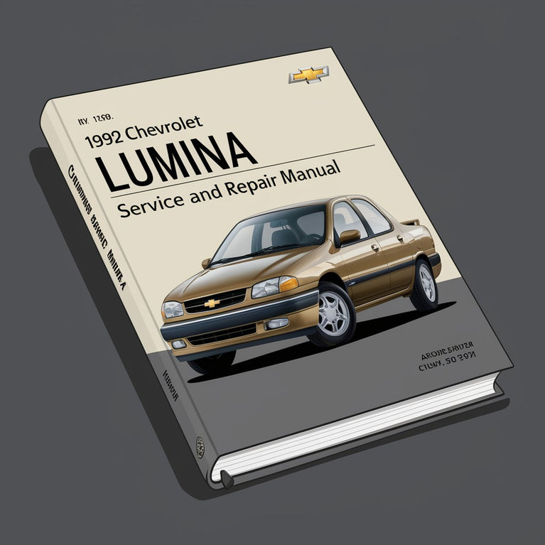 Manual de servicio y reparación de Chevrolet Lumina 1992