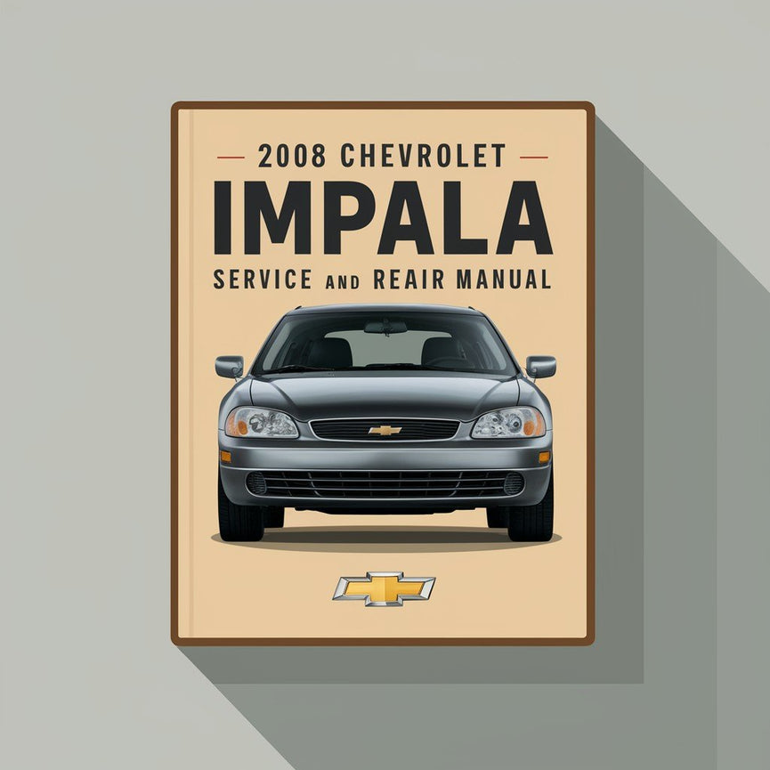 2008 Chevrolet Impala Service- und Reparaturhandbuch