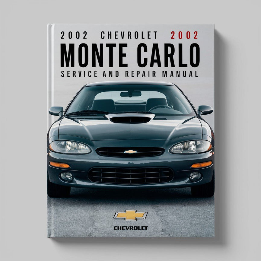 2002 Chevrolet Monte Carlo Service- und Reparaturhandbuch