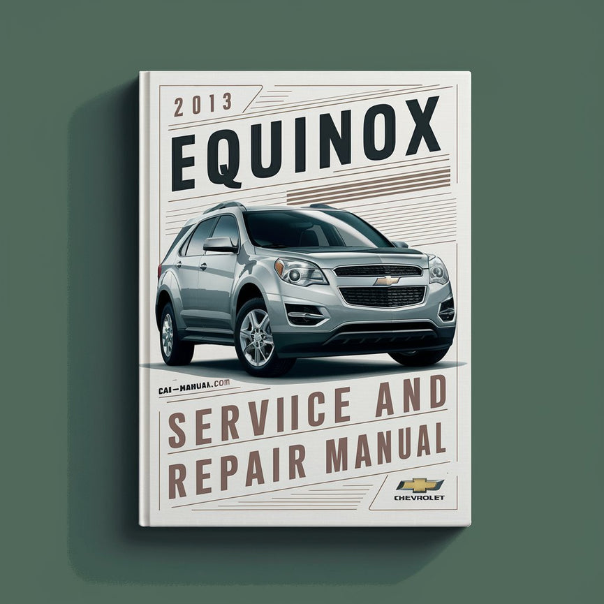 Manual de servicio y reparación de Chevrolet Equinox 2013