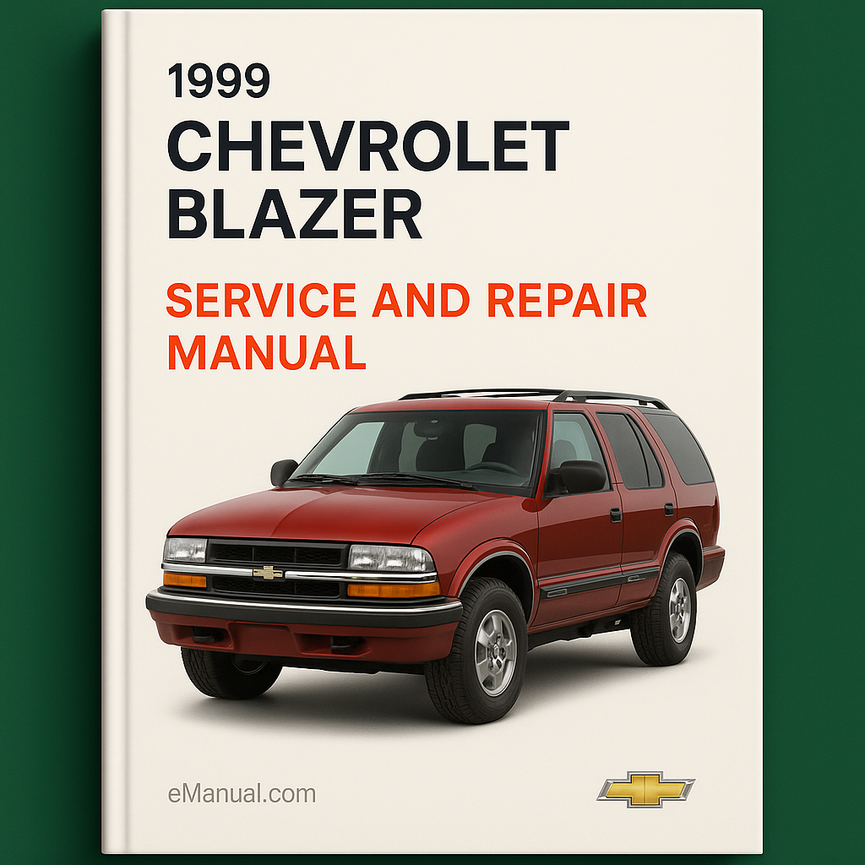 Manual de servicio y reparación de Chevrolet Blazer 1999