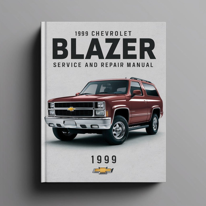 1999 Chevrolet Blazer Service- und Reparaturhandbuch