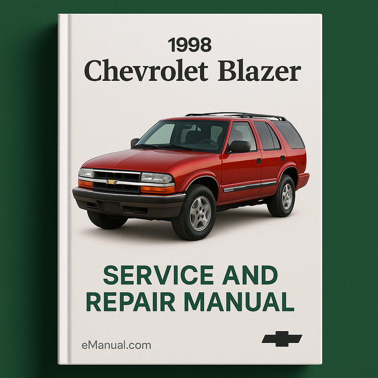 1998 Chevrolet Blazer Service and Repair Manual