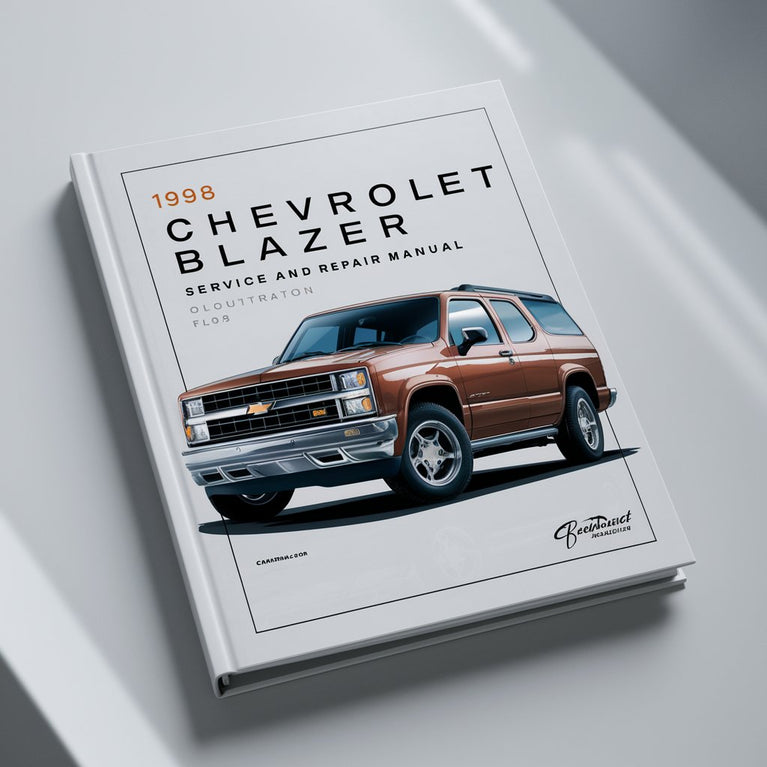 Manual de servicio y reparación de Chevrolet Blazer 1998