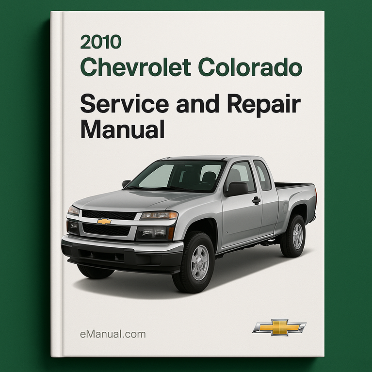 2010 Chevrolet Colorado Service- und Reparaturhandbuch