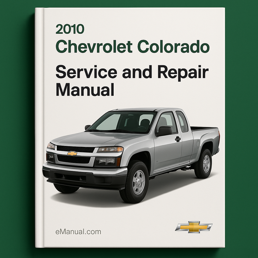 2010 Chevrolet Colorado Service- und Reparaturhandbuch