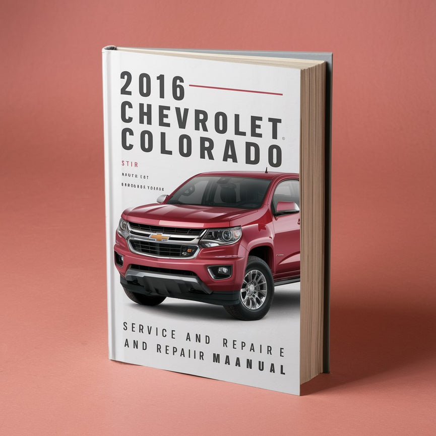 Manual de servicio y reparación de Chevrolet Colorado 2016