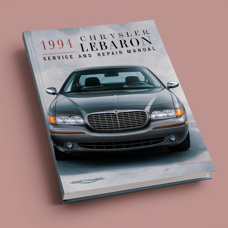 Manual de servicio y reparación de Chrysler LeBaron 1994