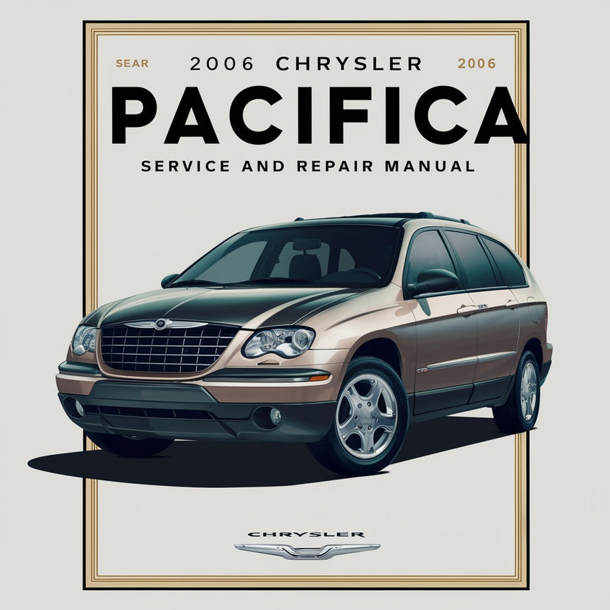 Manual de servicio y reparación de Chrysler Pacifica 2006