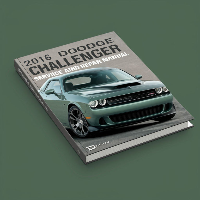 Manual de servicio y reparación del Dodge Challenger 2016