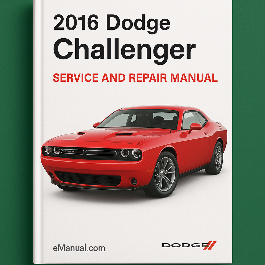 2016 Dodge Challenger Service and Repair Manual