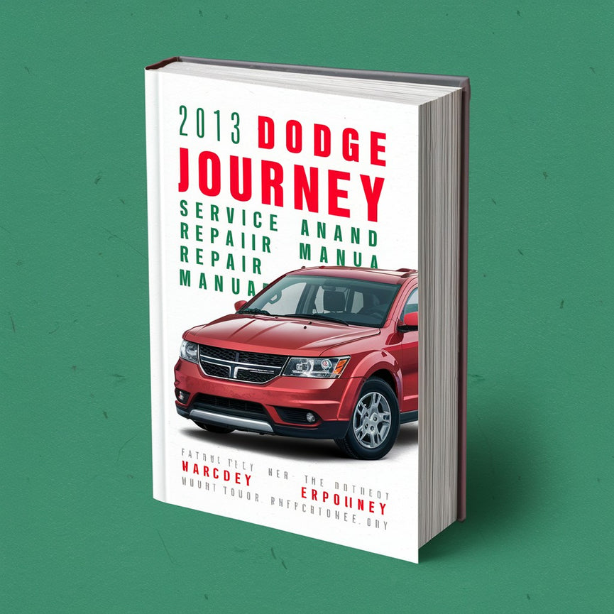 Manual de servicio y reparación de Dodge Journey 2013