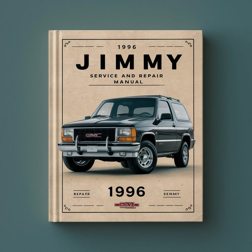 Manual de servicio y reparación de GMC Jimmy 1996