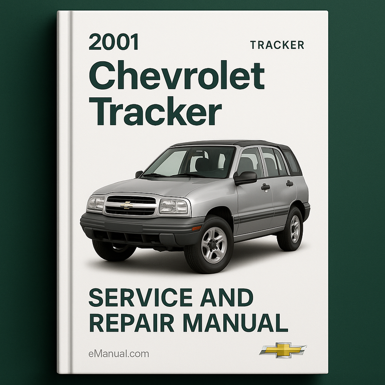 2001 Chevrolet Tracker Service and Repair Manual