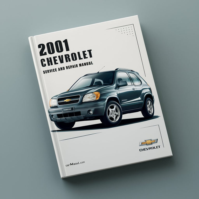 2001 Chevrolet Tracker Service- und Reparaturhandbuch