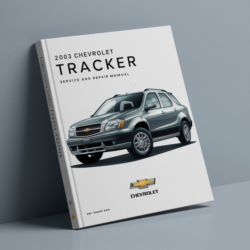 2003 Chevrolet Tracker Service- und Reparaturhandbuch