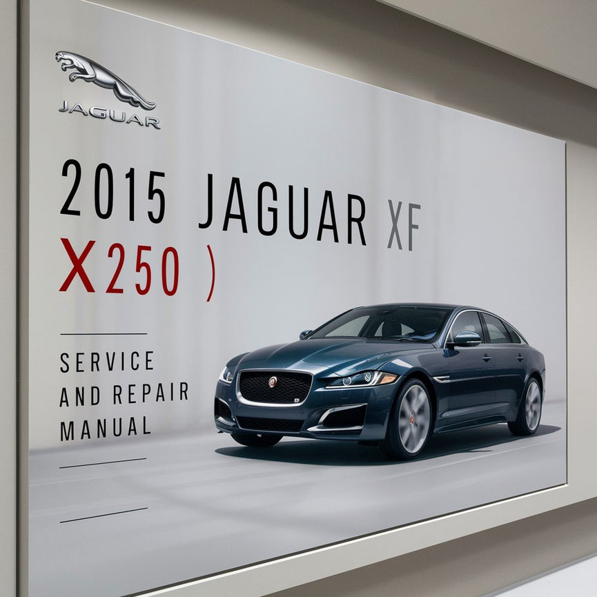 2015 Jaguar XF (X250) Wartungs- und Reparaturhandbuch