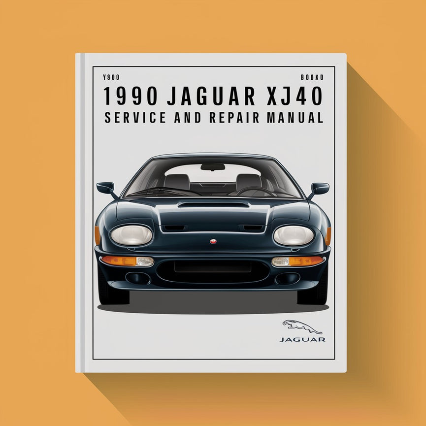 Manual de servicio y reparación del Jaguar XJ40 1990