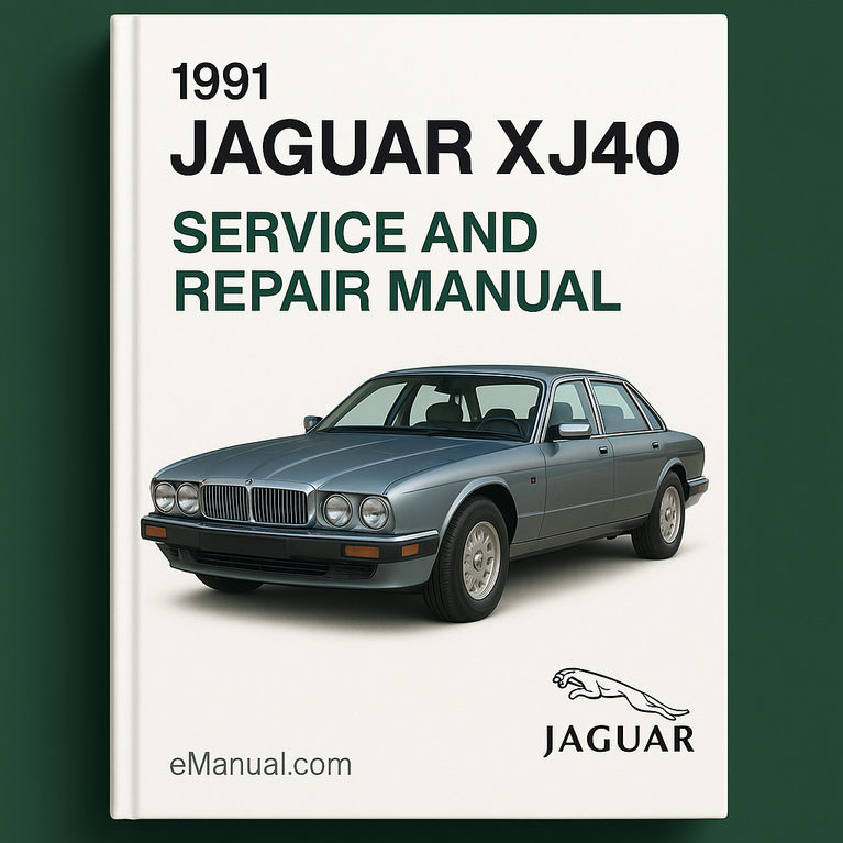 1991 Jaguar XJ40 Service and Repair Manual