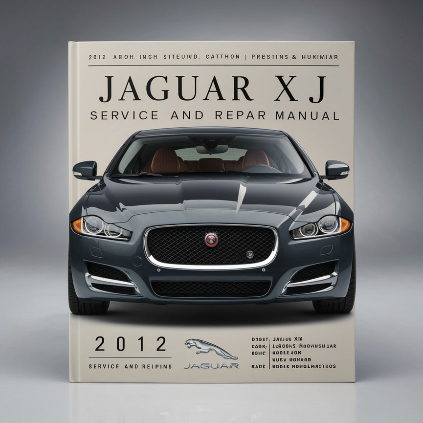 Manual de servicio y reparación del Jaguar XJ (X351) 2012