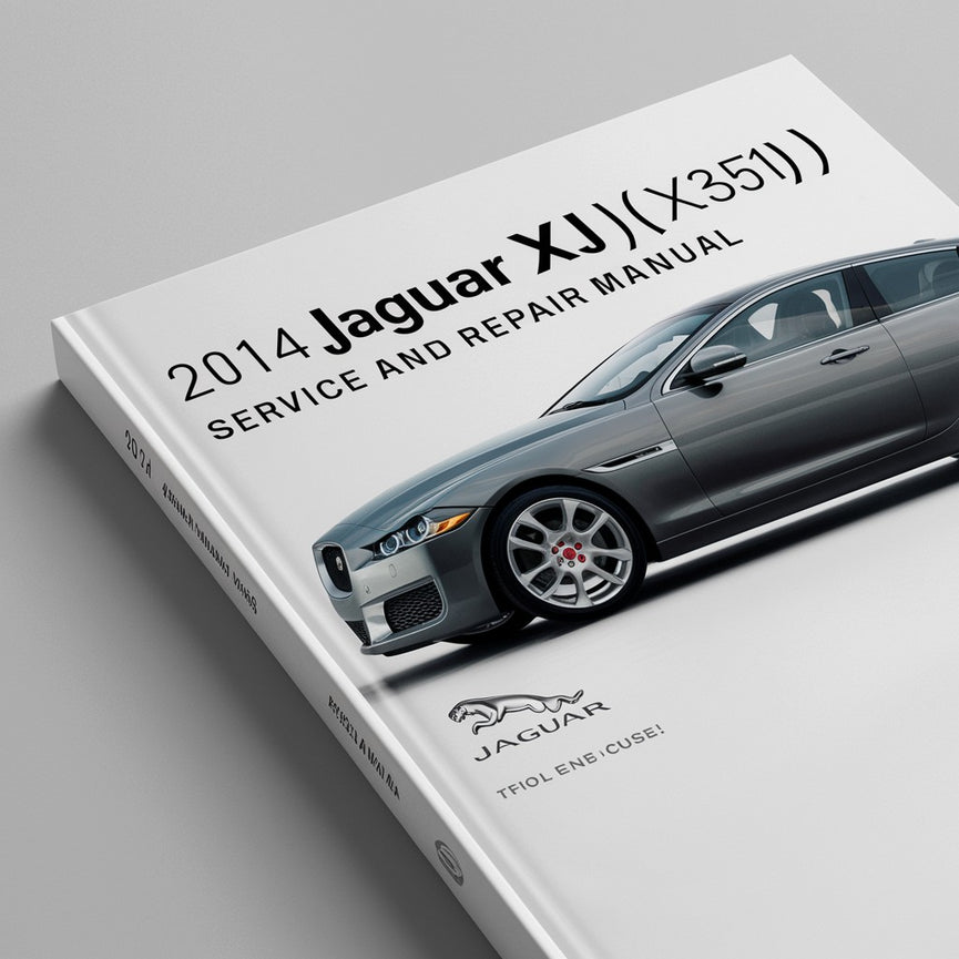 Manual de servicio y reparación del Jaguar XJ (X351) 2014