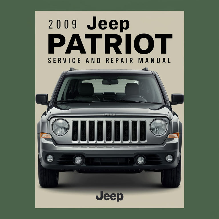 2009 Jeep Patriot Service- und Reparaturhandbuch