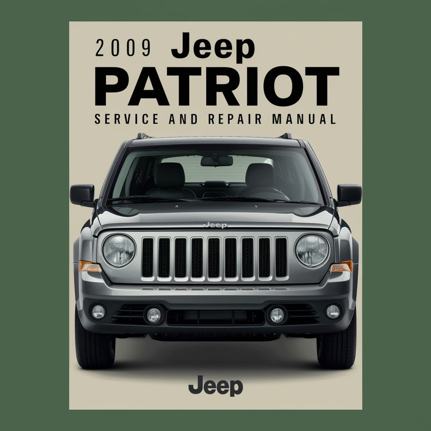 Manual de servicio y reparación del Jeep Patriot 2009