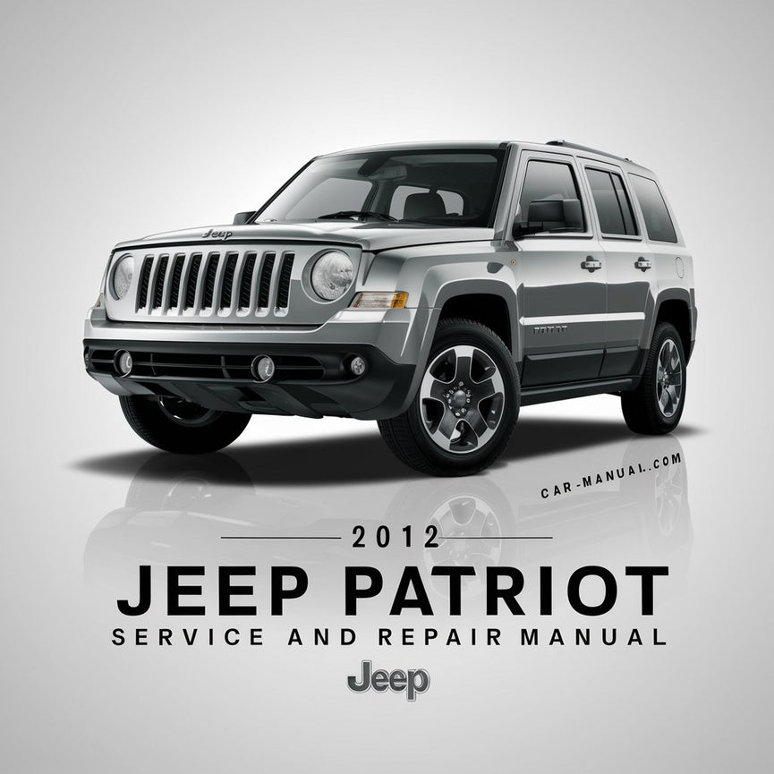 Manual de servicio y reparación del Jeep Patriot 2012