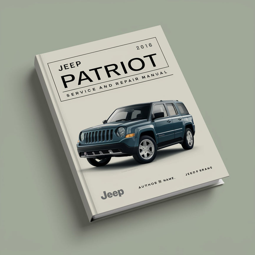 Wartungs- und Reparaturhandbuch für den Jeep Patriot 2016