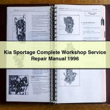 Kia Sportage Complete Workshop Service Repair Manual 1996