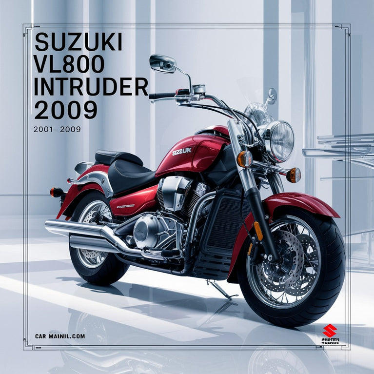 Manual de reparación y servicio del taller Suzuki VL800 Intruder 2001-2009