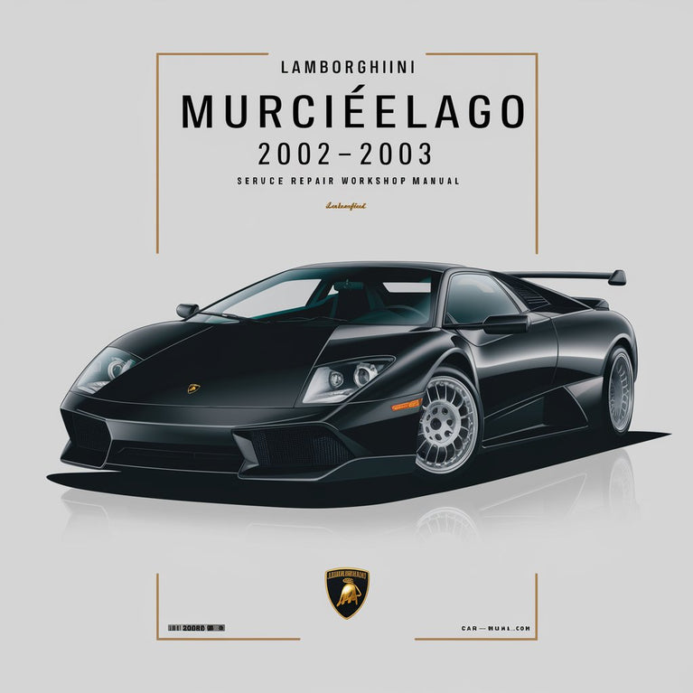 Manual de taller y reparación del Lamborghini Murcielago 2002-2003